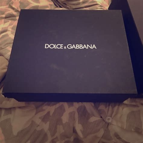 dolce and gabbana shoes box